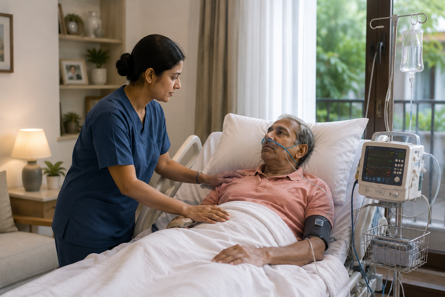 ICU at home