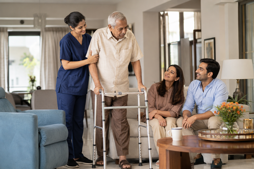 7 Signs Your Elderly Parent May Need Professional Home Care Support in Gurgaon